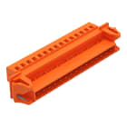 WAGO ELETTRONICA - Connettore maschio per 1 conduttore.CAGE CLAMP®.2,5 mm².arancione
