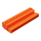 WAGO ELETTRONICA - Connettore maschio per 1 conduttore.CAGE CLAMP®.2,5 mm².arancione