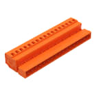 WAGO ELETTRONICA - Connettore maschio per 1 conduttore.CAGE CLAMP®.2,5 mm².arancione