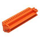 WAGO ELETTRONICA - Connettore maschio per 1 conduttore.CAGE CLAMP®.2,5 mm².arancione
