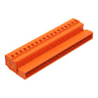 WAGO ELETTRONICA - Connettore maschio per 1 conduttore.CAGE CLAMP®.2,5 mm².arancione