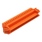 WAGO ELETTRONICA - Connettore maschio per 1 conduttore.CAGE CLAMP®.2,5 mm².arancione