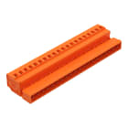 WAGO ELETTRONICA - Connettore maschio per 1 conduttore.CAGE CLAMP®.2,5 mm².arancione