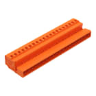 WAGO ELETTRONICA - Connettore maschio per 1 conduttore.CAGE CLAMP®.2,5 mm².arancione