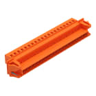 WAGO ELETTRONICA - Connettore maschio per 1 conduttore.CAGE CLAMP®.2,5 mm².arancione