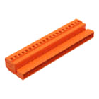 WAGO ELETTRONICA - Connettore maschio per 1 conduttore.CAGE CLAMP®.2,5 mm².arancione