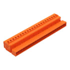 WAGO ELETTRONICA - Connettore maschio per 1 conduttore.CAGE CLAMP®.2,5 mm².arancione 231-652