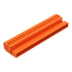 WAGO ELETTRONICA - Connettore maschio per 1 conduttore.CAGE CLAMP®.2,5 mm².arancione