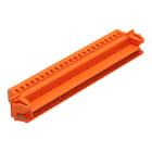 WAGO ELETTRONICA - Connettore maschio per 1 conduttore.CAGE CLAMP®.2,5 mm².arancione