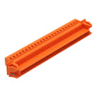 WAGO ELETTRONICA - Connettore maschio per 1 conduttore.CAGE CLAMP®.2,5 mm².arancione