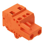 WAGO ELETTRONICA - Spina femmina per 1 conduttore.CAGE CLAMP®.2,5 mm².arancione