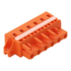 WAGO ELETTRONICA - Spina femmina per 1 conduttore.CAGE CLAMP®.2,5 mm².arancione