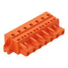 WAGO ELETTRONICA - Spina femmina per 1 conduttore.CAGE CLAMP®.2,5 mm².arancione