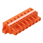 WAGO ELETTRONICA - Spina femmina per 1 conduttore.CAGE CLAMP®.2,5 mm².arancione