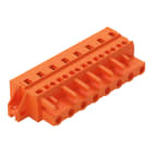 WAGO ELETTRONICA - Spina femmina per 1 conduttore.CAGE CLAMP®.2,5 mm².arancione