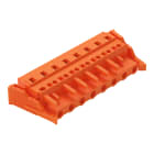 WAGO ELETTRONICA - Spina femmina per 1 conduttore.CAGE CLAMP®.2,5 mm².arancione