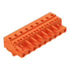 WAGO ELETTRONICA - Spina femmina per 1 conduttore.CAGE CLAMP®.2,5 mm².arancione