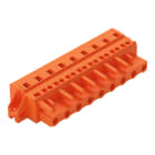 WAGO ELETTRONICA - Spina femmina per 1 conduttore.CAGE CLAMP®.2,5 mm².arancione