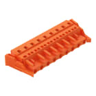 WAGO ELETTRONICA - Spina femmina per 1 conduttore.CAGE CLAMP®.2,5 mm².arancione