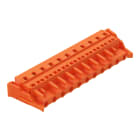 WAGO ELETTRONICA - Spina femmina per 1 conduttore.CAGE CLAMP®.2,5 mm².arancione