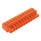 WAGO ELETTRONICA - Spina femmina per 1 conduttore.CAGE CLAMP®.2,5 mm².arancione