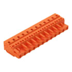 WAGO ELETTRONICA - Spina femmina per 1 conduttore.CAGE CLAMP®.2,5 mm².arancione