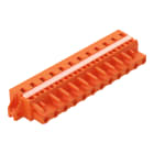 WAGO ELETTRONICA - Spina femmina per 1 conduttore.CAGE CLAMP®.2,5 mm².arancione