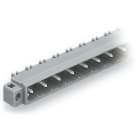 WAGO ELETTRONICA - Connettore maschio THT.Pin a saldare 1,0 x 1,0 mm.angolato.grigio