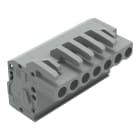 WAGO ELETTRONICA - Connettore femmina 1 conduttore, ang..CAGE CLAMP®.2,5 mm².grigio 232-107/026-000