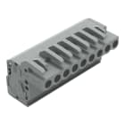 WAGO ELETTRONICA - Connettore femmina 1 conduttore, ang..CAGE CLAMP®.2,5 mm².grigio 232-109/026-000