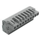 WAGO ELETTRONICA - Connettore femmina 1 conduttore, ang..CAGE CLAMP®.2,5 mm².grigio