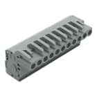 WAGO ELETTRONICA - Connettore femmina 1 conduttore, ang..CAGE CLAMP®.2,5 mm².grigio