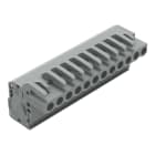 WAGO ELETTRONICA - Connettore femmina 1 conduttore, ang..CAGE CLAMP®.2,5 mm².grigio