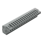 WAGO ELETTRONICA - Connettore femmina 1 conduttore, ang..CAGE CLAMP®.2,5 mm².grigio