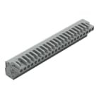 WAGO ELETTRONICA - Connettore femmina 1 conduttore, ang..CAGE CLAMP®.2,5 mm².grigio