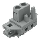 WAGO ELETTRONICA - Connettore femmina THT.dritto.Passo pin 5 mm.grigio