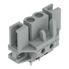 WAGO ELETTRONICA - Connettore femmina THT.dritto.Passo pin 5 mm.grigio