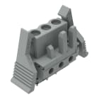 WAGO ELETTRONICA - Connettore femmina THT.dritto.Passo pin 5 mm.grigio