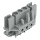 WAGO ELETTRONICA - Connettore femmina THT.dritto.Passo pin 5 mm.grigio