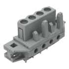WAGO ELETTRONICA - Connettore femmina THT.dritto.Passo pin 5 mm.grigio