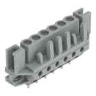WAGO ELETTRONICA - Connettore femmina THT.dritto.Passo pin 5 mm.grigio 232-136/047-000