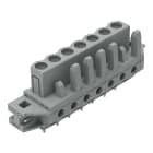 WAGO ELETTRONICA - Connettore femmina THT.dritto.Passo pin 5 mm.grigio