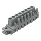 WAGO ELETTRONICA - Connettore femmina THT.dritto.Passo pin 5 mm.grigio