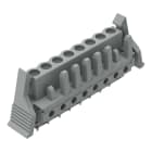 WAGO ELETTRONICA - Connettore femmina THT.dritto.Passo pin 5 mm.grigio 232-138/039-000