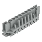 WAGO ELETTRONICA - Connettore femmina THT.dritto.Passo pin 5 mm.grigio 232-138/047-000