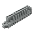 WAGO ELETTRONICA - Connettore femmina THT.dritto.Passo pin 5 mm.grigio