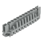WAGO ELETTRONICA - Connettore femmina THT.dritto.Passo pin 5 mm.grigio
