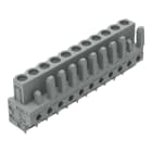 WAGO ELETTRONICA - Connettore femmina THT.dritto.Passo pin 5 mm.grigio