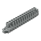 WAGO ELETTRONICA - Connettore femmina THT.dritto.Passo pin 5 mm.grigio