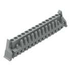 WAGO ELETTRONICA - Connettore femmina THT.dritto.Passo pin 5 mm.grigio